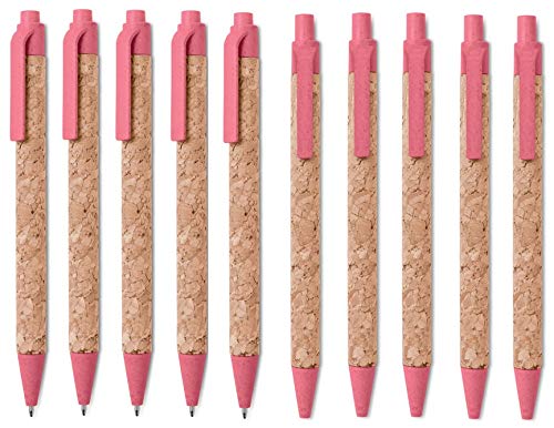 Esferográfica Recarregável 10 Unidades N.10 mid - Canetas - recarregável, 10 unidades, biodegradável, óleo natural