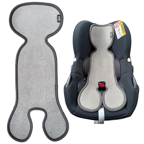 Almofada Antisudoreiro Heckbo Summer Grey HECKBO - Móveis para bebês e crianças pequenas - antisudoreiro, cinzento, lavável