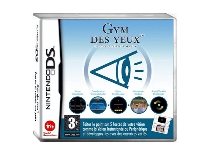 Jogo Eletrónico NINTENDO Training For Your Eyes (Nintendo DS) Nintendo - Software de jogos de vídeo - jogo eletrónico, nintendo ds, treino para os olhos