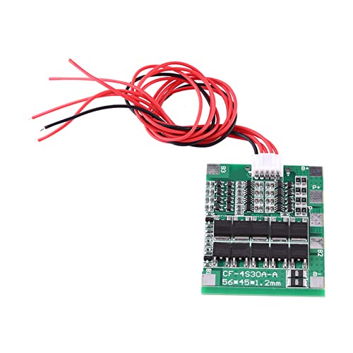 Placa de Proteção para Bateria 4S 30A 14,8V Pcb Bms 18650 Li-Ion YWBL-WH - Baterias - proteção, bateria, 4S, 30A, 14.8V, 18650 Li-Ion