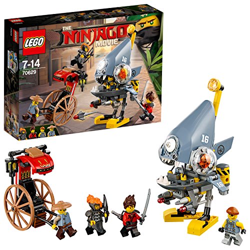 LEGO The NINJAGO Movie: Ataque de Piranhas (Idade Mínima Recomendada: 7 anos) LEGO - Blocos de encaixe - lego, ninja, piranhas, Kai, misako, combate