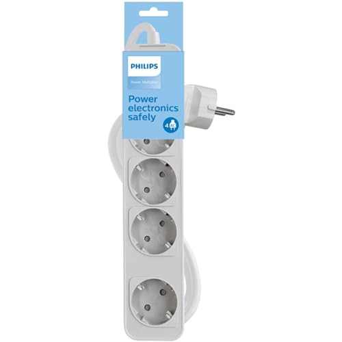 Extensão Elétrica PHILIPS CHP2144W Branco Philips - Fios e cabos elétricos - extensão elétrica, philips, chp2144w, branco