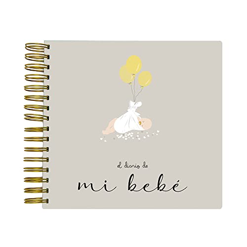 Diário do bebé 2021 - Susiko | Branco Susiko - Álbuns de fotos - diário bebé, susiko, branco, cores suaves, desenhos entreçáveis, primeiro ano