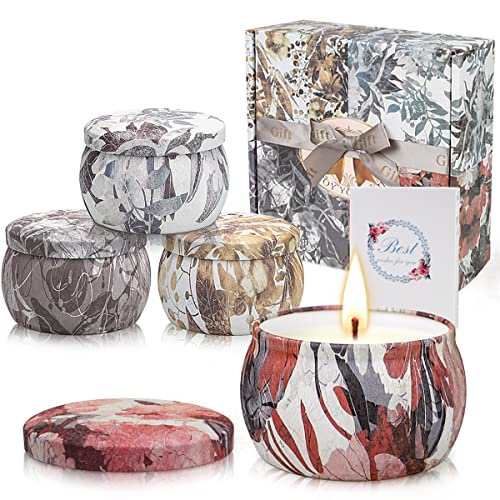 Conjunto de 4 Velas Yinuo Mirror Aromáticas Yinuo Mirror - Velas - velas aromáticas, conjunto de 4