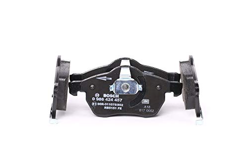 Conjunto de Discos para Freios BOSCH 0 986 424 457 Bosch - Sistema de freios de veículos motorizados - preto, 20 cm, 4 peças