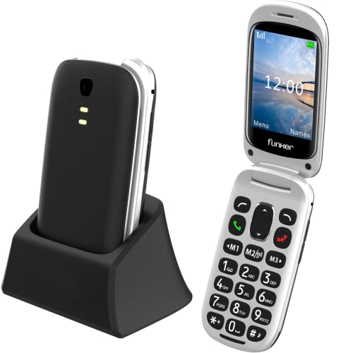Telemóvel Sénior FUNKER E100 Max (2.8'' - Preto) Funker - Telemóveis - sénior, 2.8 polegadas, preto