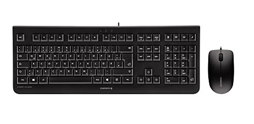 Teclado CHERRY G84-44000 (Com Cabo - Layout Espanhol) Cherry - Conjuntos de acessórios de computador - cabo, layout espanhol