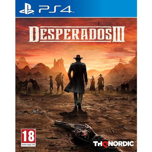 Jogo PS4 Desperados III (M18 - Ação-aventura) Koch Media - Software de jogos de vídeo - ps4, tático, ação-aventura, ocidental