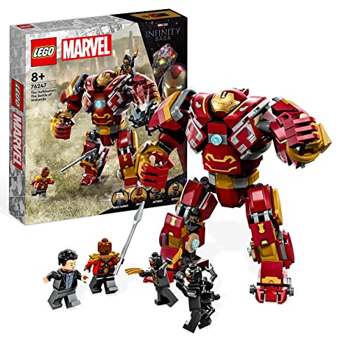 LEGO Marvel: Hulkbuster - Wakanda Battle (Idade Mínima Recomendada: 8 anos) LEGO - Brinquedos - lego, marvel, Hulkbuster, Wakanda, batalha