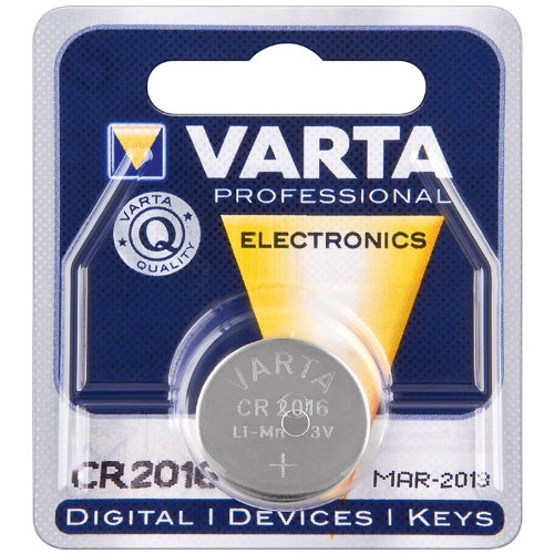 Pilhas Não Recarregáveis VARTA CR2016 Button Cell Varta - Telefonia - pilhas não recarregáveis, litio, 3V, calculadoras, relógios
