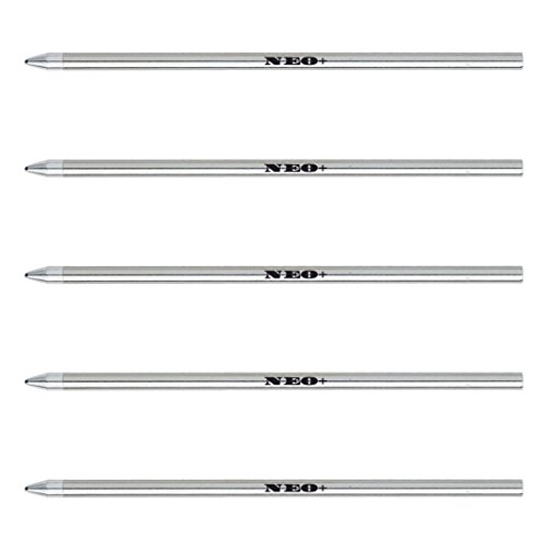 Recarga para Canetas CROSS 5 Unidades - Preto NEO+ - Tinta e recargas de caneta - 5 unidades, preto, 1000 páginas