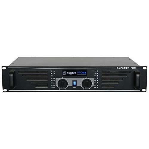 Amplificador de Áudio SKYTEC SKY-480B Preto Skytec - Áudio - amplificador, áudio, preto