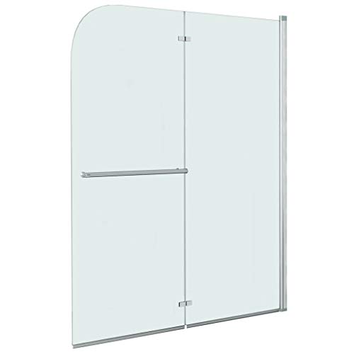 Divisória para Casa de Banho VidaXL | 120 x 140 cm - Branco vidaXL - Acessórios de encanamento - 120x140 cm, branco