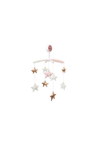 Móbile DOMIVA Musical Rosa (Idade Mínima Recomendada: 3 anos) DOMIVA - Móbiles para bebê - musical, rosa, 3 anos, 2 canções, luzes