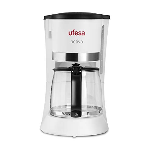 Máquina de Café de Filtro UFESA CG7123 Branca Ufesa - Cafeteiras e máquinas de expresso - filtro, 800 w, branco