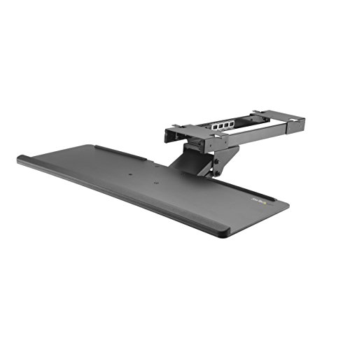 Estação de Trabalho STARTECH.COM KBTRAYADJ STARTECH - Bandejas e plataformas para teclado - escritório, suporte para teclado, metal, plástico