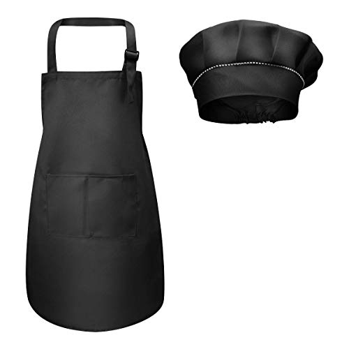 Fato de Menino FODLON Culinário Preto (Tam: 4 a 6 Anos) Seewon - Equipamento de proteção individual (epi) - fato, menino, culinário, preto