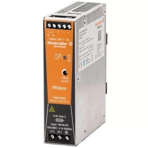 Fonte de Alimentação WEIDMÜLLER 1469470000 Weidmüller - Conversores de energia - fonte alimentacao, weidmüller