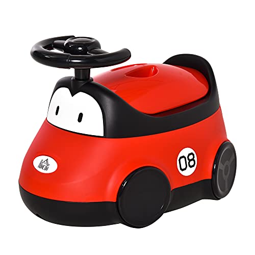 Bacía para Bebé HOMCOM | 40 x 27.5 x 29.1 cm - Vermelho HOMCOM - Móveis para bebês e crianças pequenas - bacia, bebé, homcom, vermelho