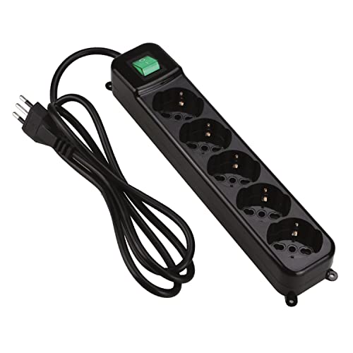 Extensão Elétrica TECNOWARE FMP5IIg (5 Tomadas) Tecnoware - Fios de extensão - interruptor, proteção infantil, schuko, 5 tomadas
