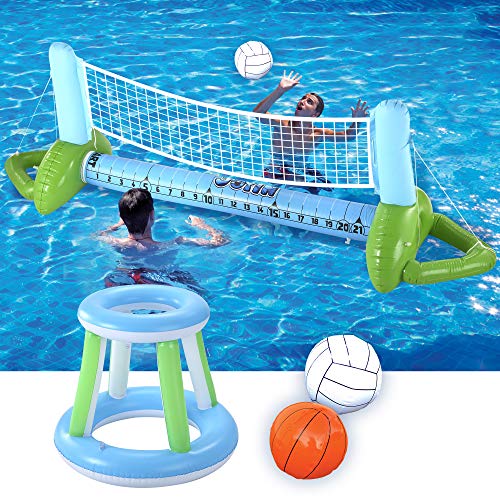 Piscina Insuflável JOYIN Voleibol (Branco - 2.5x1.8m) Joyin Inc - Brinquedos - insuflável, 2,5x1,8m, voleibol