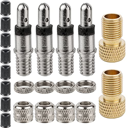 Conjunto de Válvulas para Bicicletas de 22 Peças YDM Industries - Peças de automóveis - 22 peças, reparação, válvulas flash
