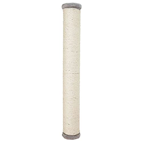 Suporte para Gato TRIXIE Poste de Suporte Cinzento TRIXIE - Mobiliário para gatos - cinzento, montagem na parede, sisal, Pelúcia