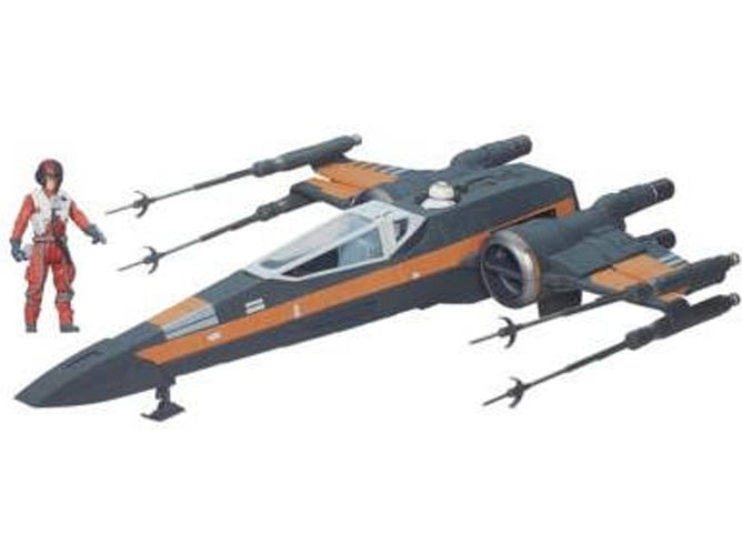 Figuras de Ação STAR WARS Poe'S X-WING (Idade Mínima: 4 anos) Star wars - Brinquedos - po dameron, x-wing, rebelde, 15 cm