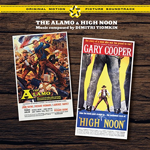 The Alamo + High Noon Original Soundtracks + 2 Bonus Tracks (Blu-ray) SOUND TRACK FACTORY - Música e gravações de som - sintonia, blu-ray, faixa bónus