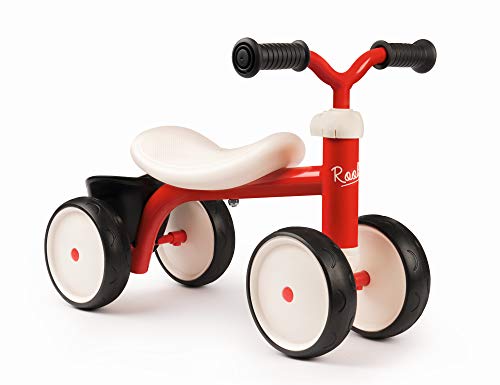 Andador SMOBY Carro de Transporte (Vermelho) Smoby - Veículos de empurrar e pedalar - rodas silenciosas, design moderno, estrutura metálica, barra de segurança