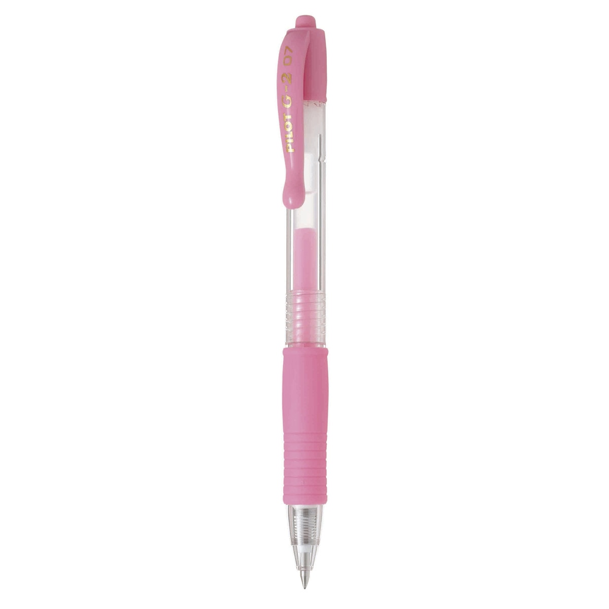 Esferográfica Rollerball PILOT G2 Pastel Rosa (Tinta Azul) Pilot - Canetas - tinta azul, bolis, traço fino, plástico