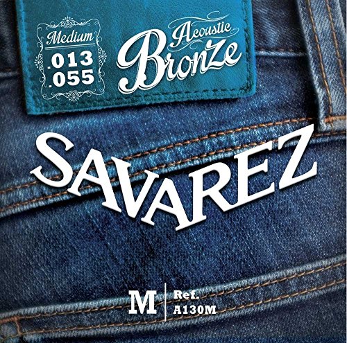 Savarez Corda 13-55 Medium 4/4 Guitarra Acustica Savarez - Acessórios para guitarra - corda, 13-55, médio, guitarra acústica