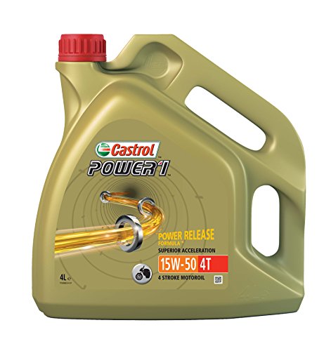 Óleo de Motor Castrol 4T Power 1 Synthetic 15W50 Castrol - Óleo do motor do veículo - synthético, 15w-50, 4t