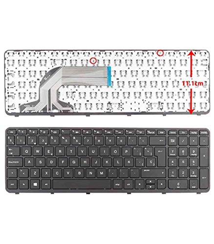 Teclado HP 350 G1 355 G2 (Idioma Espanhol) Portatilmovil - - Teclados de substituição para laptop - hp, 350 g1, 355 g2, qwerty, espanhol