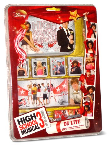 Pack de acessórios Nintendo DS Lite HIGH SCHOOL MUSICAL 3 Indeca - Downloads de música digital - nintendo ds lite, pack de acessórios, High School Musical 3
