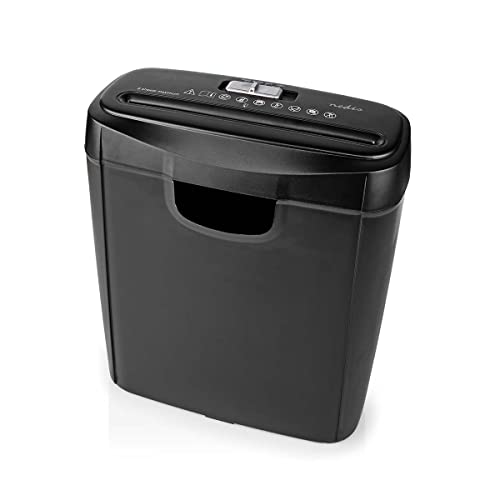 Triturador de Papel LIONELO 10L (6 Folhas) NEDIS - Destruidoras de papel - 10L, a4, 6 folhas, plástico