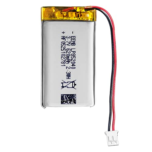 Bateria EEMB 3.7V 620mAh 852040 Bateria de lipo Recargable EEMB - Baterias - 3.7V, 620mAh, LiPo, recargável