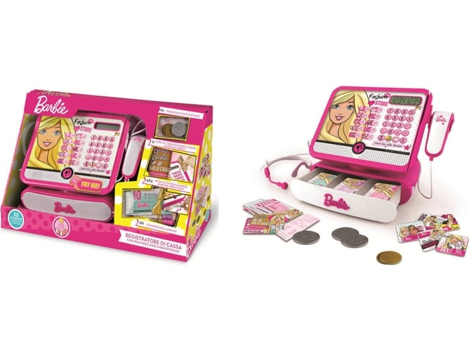 Conjunto de ferramentas para bonecas BARBIE Barbie - Dinheiro e banca de brincar - ferramentas, acessórios, martelo, tesoura, estojo
