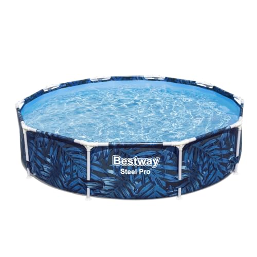 Piscina Insuflável BESTWAY Steel Pro (366 x 201 x 66 cm) Bestway - Piscinas - aço, 4.062 litros, 366x201x66 cm, kit de reparação