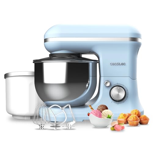 Cecotec Cecomixer Merengue 5 L 1200 Batedeira Manual 5 L Cecotec - Eletrodomésticos de cozinha - 5 l, 1200 W, aço inoxidável, manual