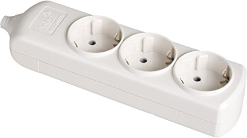 Tomada SOLERA 8003 (3 Tomadas - Branco) DIVERS - Filtros de linha e supressores de surtos - 3 tomadas, branco, policarbonato