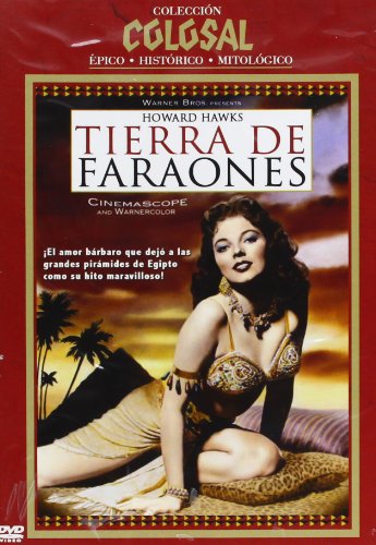 DVD Tierra de Faraones (Edição em Espanhol) Warner Bros. 'Colossal Collection' - Dvds de filmes e programas de televisão - dvd, tierra de faraones, edição em espanhol