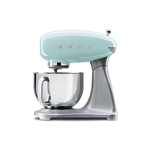 Máquina de Cozinha Multifunções Smeag SMF01PGEU | Verde (Preparação de Alimentos a Frio) Smeg - Batedeiras e liquidificadores - multifunções, frio, preparação