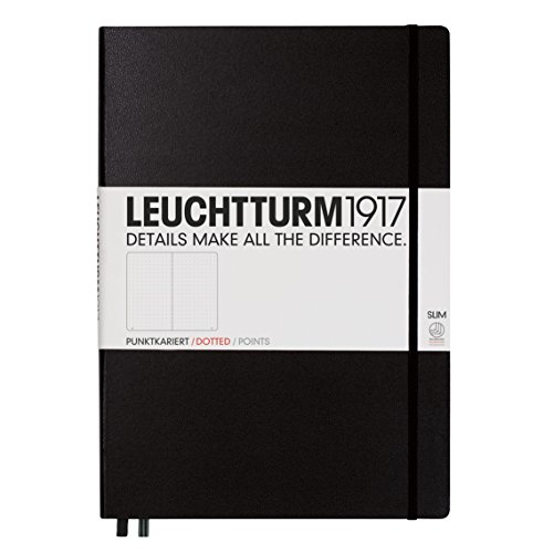 Caderno LEUCHTTURM1917 Master Slim (Preto) LEUCHTTURM1917 - Cadernos e bloco de notas - preto, master slim