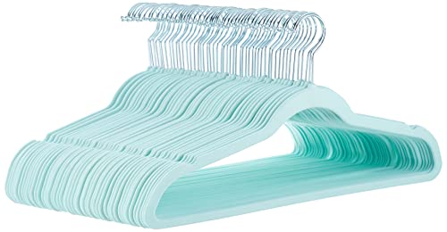 Suporte para Roupa BASICS 50 Unidades Verde Amazon - Cabides - madeira, tecido, 20x30 cm, 6 unidades