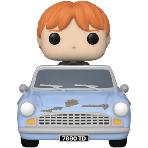 Figura FUNKO POP! Rides: HP - Ron Weasley In Flying Car Funko - Brinquedos - Harry Potter, ron weasley, Flying Car, 9 cm