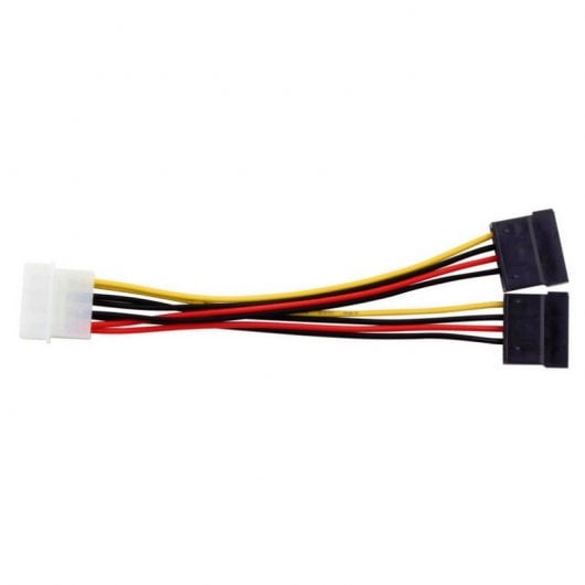 Cabo de Alimentação GOOBAY (SATA - Preto) Wentronic - Cabos de sistema e alimentação - sata, preto, 4-pin, 15-pin