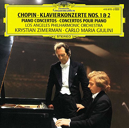 CD Chopin - Piano Concertos Nos. 1 & 2 (1 CDs) Deutsche Grammophon - Música e gravações de som - piano concertos, chopin, cd