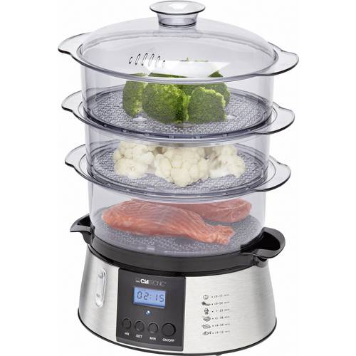 Máquina de Cozer a Vapor CLATRONIC DG 3547 Clatronic - Cozedores de alimentos a vapor - cozedor, vapor, clatronic