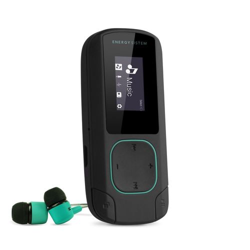 Leitor MP4 ENERGY SISTEM Mp3 Clip Bluetooth em Verde Energy Sistem - Reprodutores de mp3 - mp4, bluetooth, verde